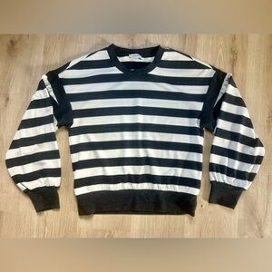 EUC Evereve striped top size medium